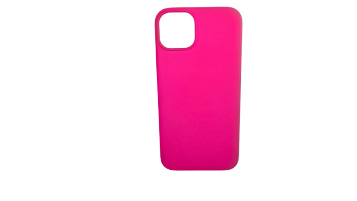 Fuxia green Silicone Shockproof iPhone 14+ Case