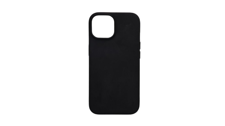 Black Silicone Shockproof iPhone 15 +Case