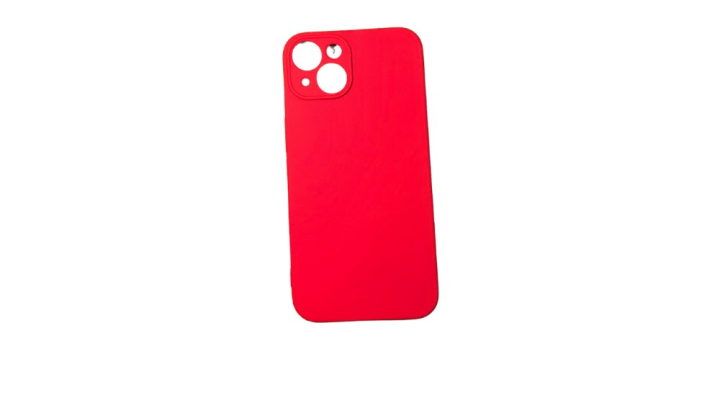 Red Silicone Shockproof iPhone 14 Case