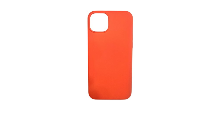 Orange Silicone Shockproof iPhone 14 + Case9