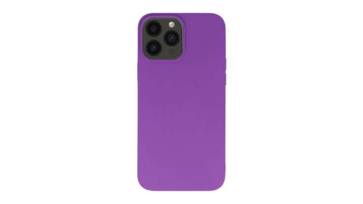 Purple Silicone Shockproof iPhone 15 promax Case