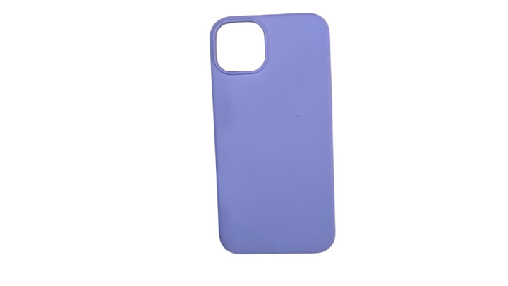 Purple Silicone Shockproof iPhone 14 + Case