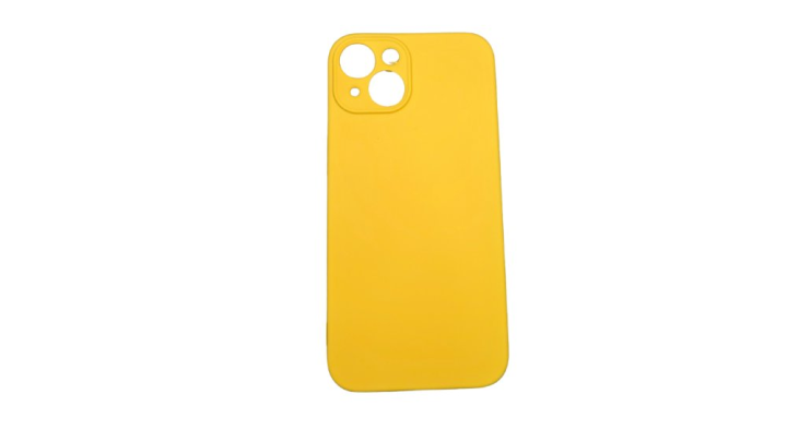 Yellow Silicone Shockproof iPhone 14 Case