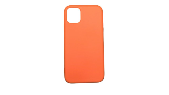 Light Orange Silicone Shockproof iPhone 11 case