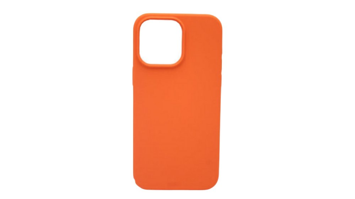 Orange Silicone Shockproof iPhone 15 promax Case