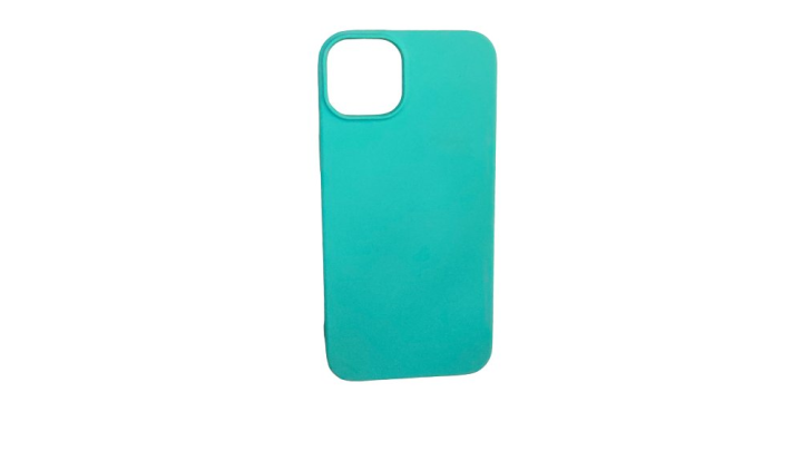 Turqoise Silicone Shockproof iPhone 15 + Case