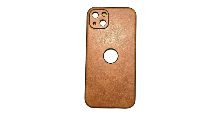 Leather Phone Case – Brown iphone 14+