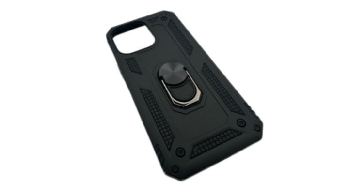 Rugged Phone Case with Ring Holder & Kickstand – Shockproof Heavy Duty Protectio