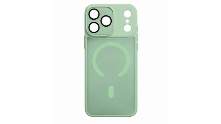 Light green premium Hard MagSafe Case for iPhone 17 pro max