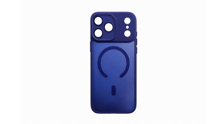 Blue premium Hard MagSafe Case for iPhone 17 pro max