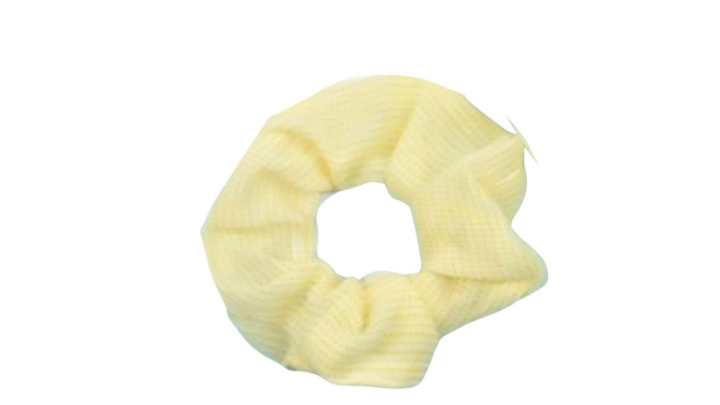 Light Yellow Scrunchie