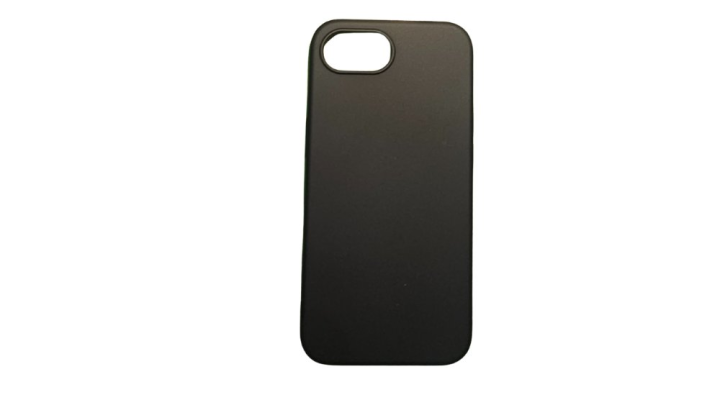 Black Silicone Shockproof iPhone 16 SE