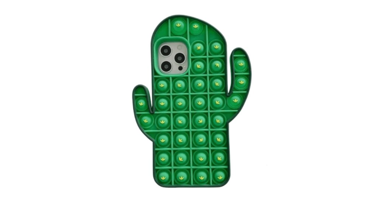 Pop It Cactus Phone Case – Fun Fidget Toy & Protective Cover