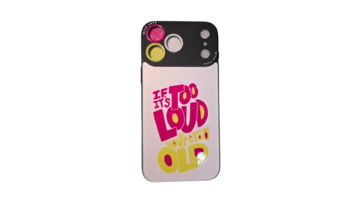 If It's Too Loud You're Too Old – iPhone 17 promax Glitter Camera Case
