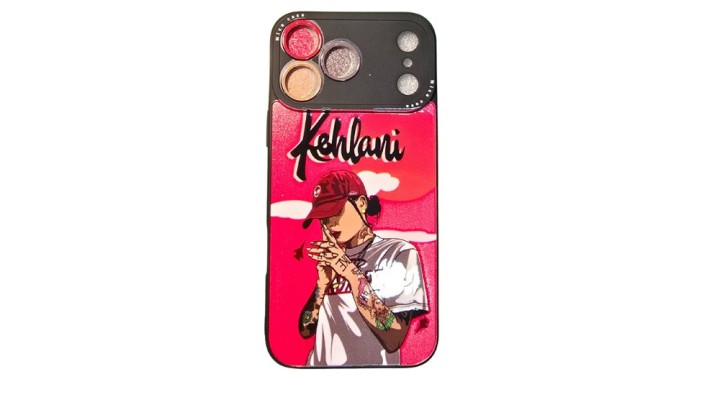 Kehlani – iPhone 17 pro max Case with Glitter Camera Protectors