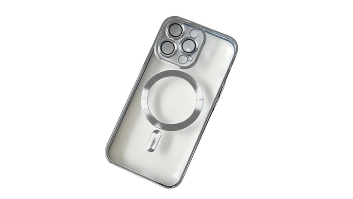 MagSafe Clear iPhone Case with silver Edge – Slim, Protective iphone 13