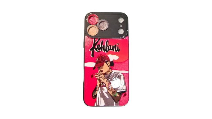 Kehlani – iPhone 17 pro Case with Glitter Camera Protectors