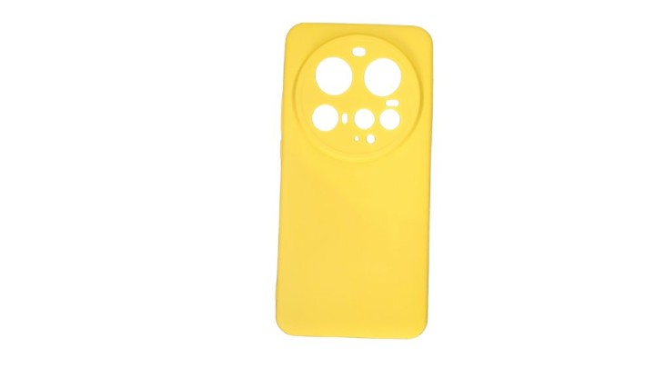 Yellow Silicone Case for redmi 15 Ultra– Slim & Protective