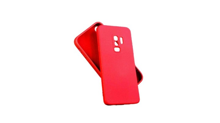Red Silicone Case for Samsung S9+ Slim & Protective