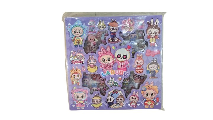 Labubu Sticker Box – 100pcs