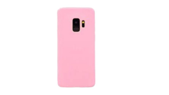 Pink Silicone Case for Samsung S9+ Slim & Protective