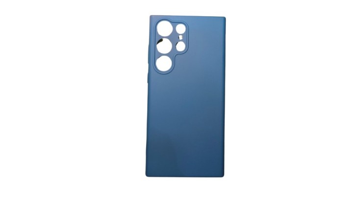 Dark blue Silicone Case for Samsung S23 Ultra– Slim & Protective