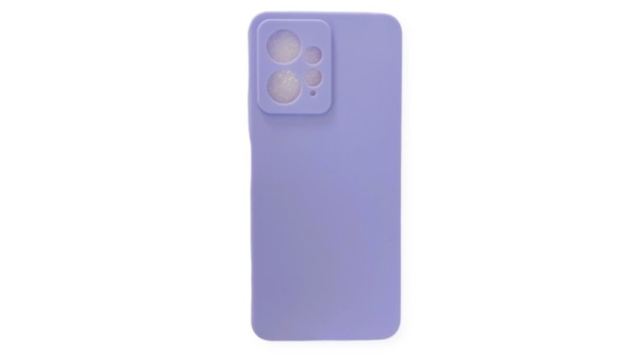 Purple Silicone Case for redmi note 12 4g Slim & Protective