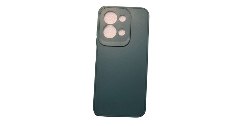 Dark green Silicone Case for redmi 15C– Slim & Protective