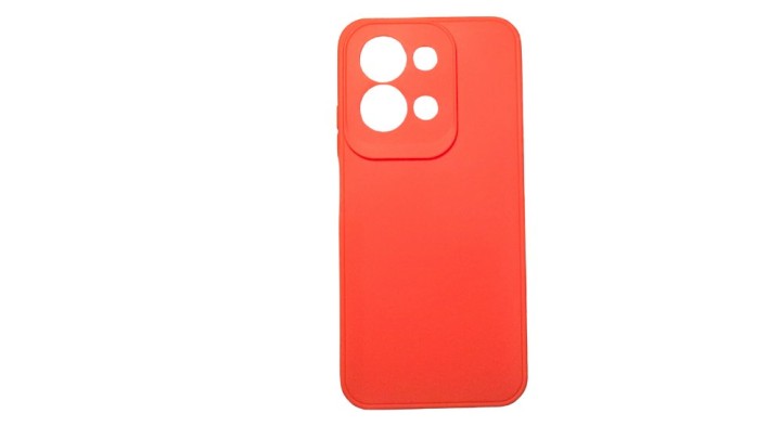 Orange Silicone Case for redmi 15C– Slim & Protective