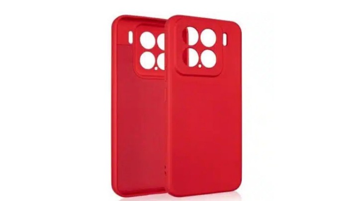 Red Silicone Case for redmi mi 15– Slim & Protective