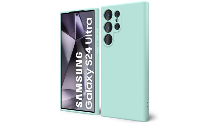 Mint Silicone Case for Samsung S24 Ultra– Slim & Protective