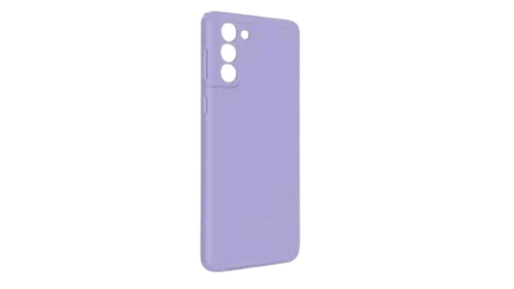 Purple Silicone Case for Samsung Galaxy S21+– Slim & Protective