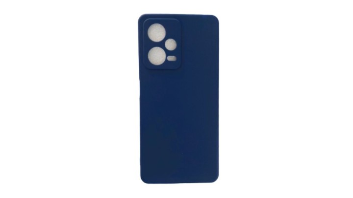 Dark blue Silicone Case for redmi note 12 pro plus Slim & Protective