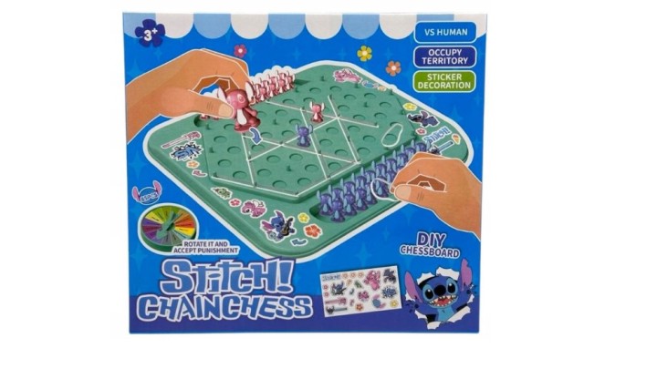 Stitch Chain Chess – Strategy Board Game for Kids (3+)