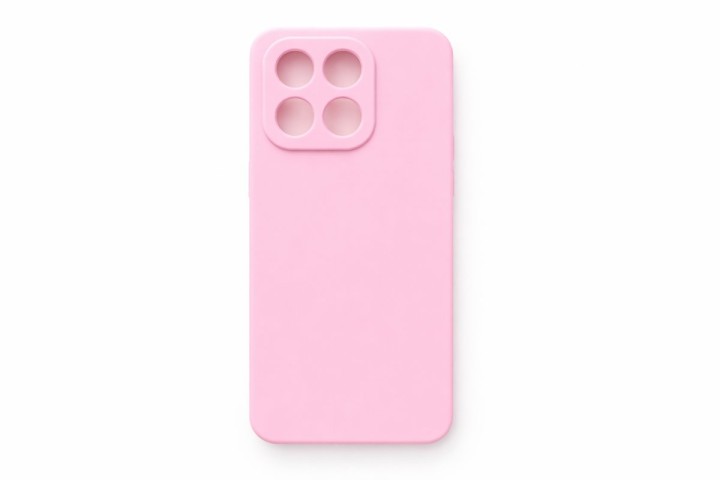 Pink Silicone Case for redmi 15T Slim & Protective