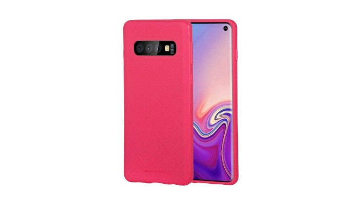 Fuxia Silicone Case for Samsung S10 Slim & Protective