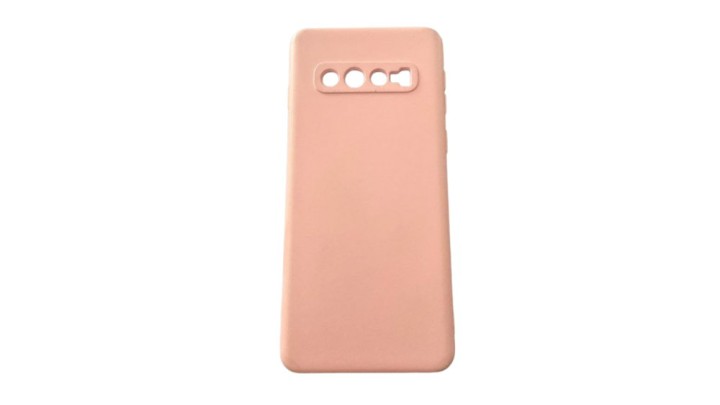 Beige Silicone Case for Samsung S10 Slim & Protective