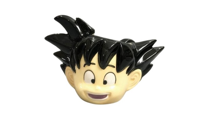 Son Goku 3D Ceramic Mug – Spiky Hair Design