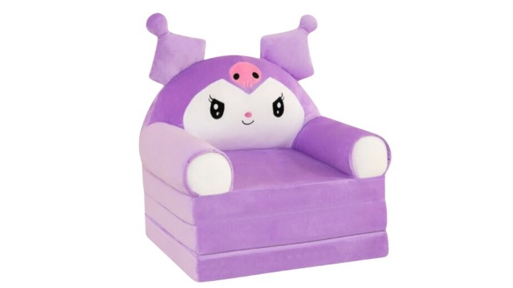 Kuromi soft small armachair expentable to small bed