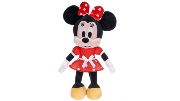 Minnie Mouse Plush Toy – Soft, Cute, Red Dress with Polka Dot Bow 50cm