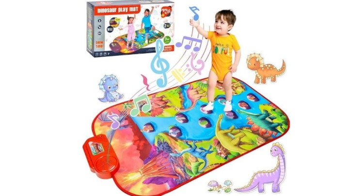 Kids Dinosaur Musical Play Mat – Interactive Sound & Music Mat