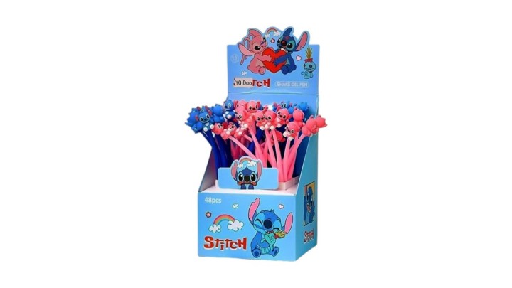 Stitch & Angel Gel Pen – Cute Cartoon Writing Pen 0.5mm