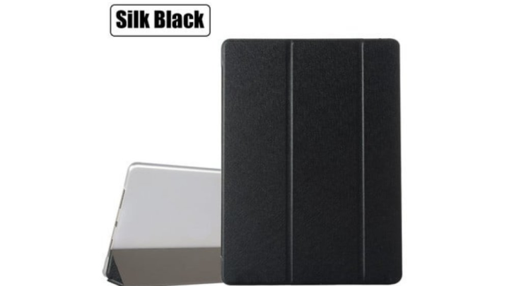 Lenovo Tab A8 2021 Case – Silk Black Protective Stand Cover