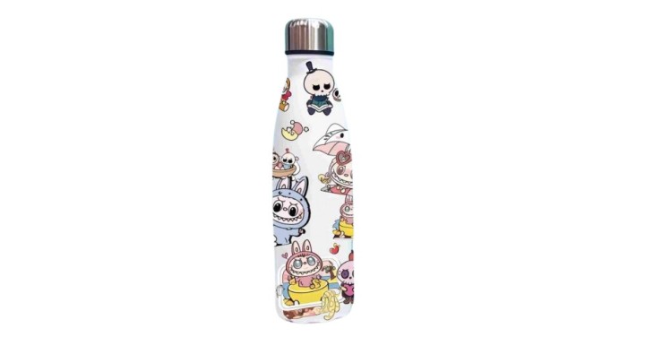 🤍 Labubu Stainless Steel Bottle – White Edition