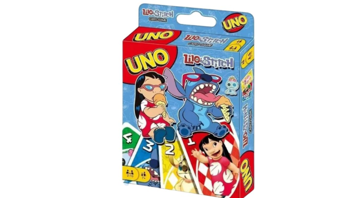 UNO Lilo & Stitch Edition – Classic Card Game for Kids & Families