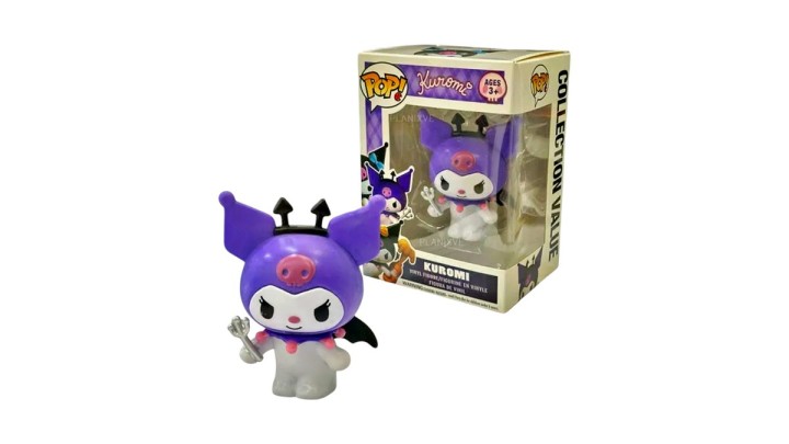 Kuromi Vinyl Figure – Purple Devil Outfit