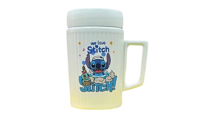 Stitch Mug – We Love Stitch (White) | Cute Disney-Inspired Cup