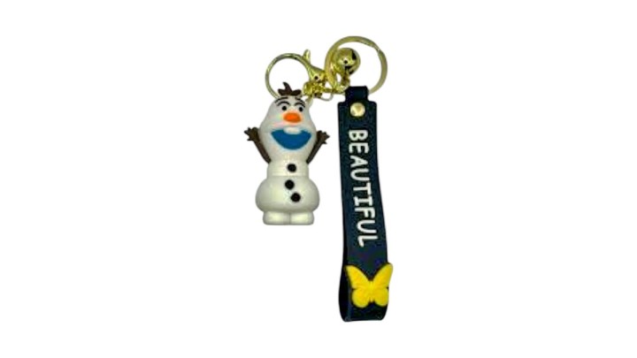 Frozen Olaf Keychain – Cute Snowman Design