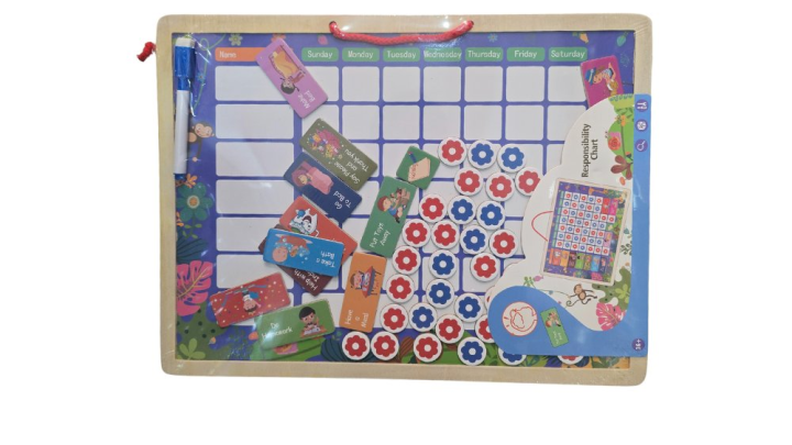 Magnetic Responsibility & Reward Chart for Kids 🌟