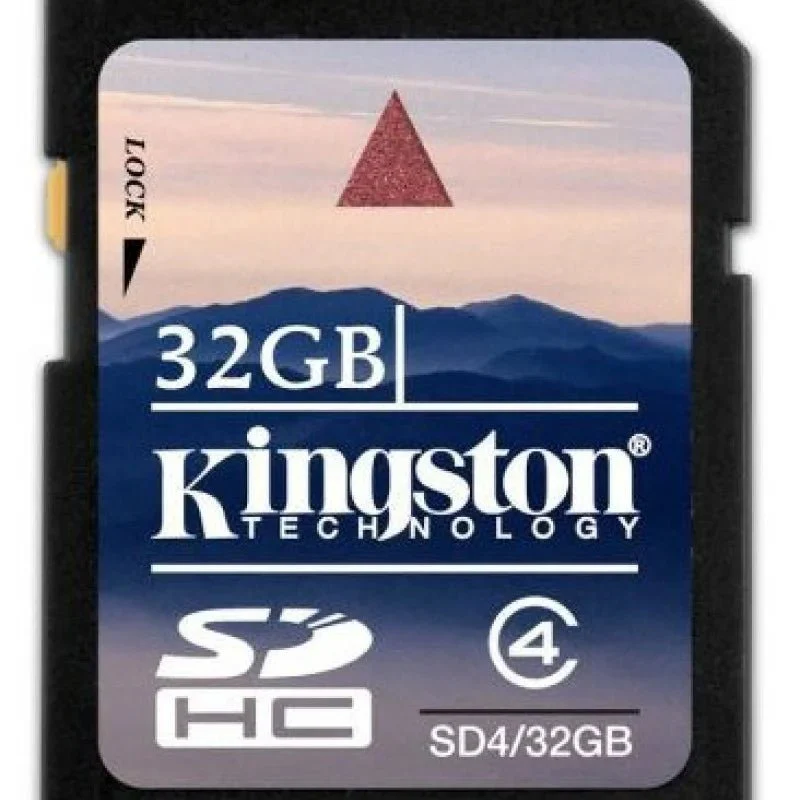 KINGSTON SECURE DIGITAL CARD 32GB CLASS 4 (BRAND NEW)